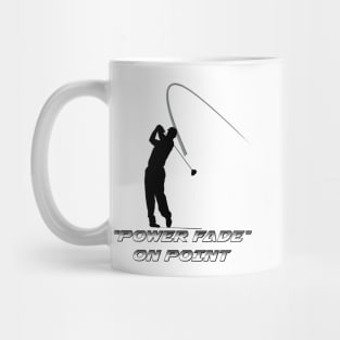 "Power Fade" Slice Golf Mug